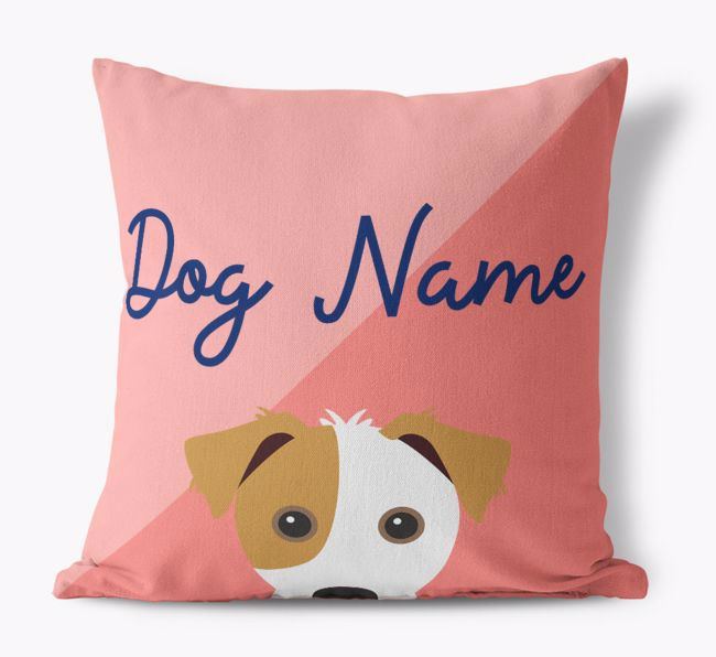 Peeking Name: Personalised {breedFullName} Cushion